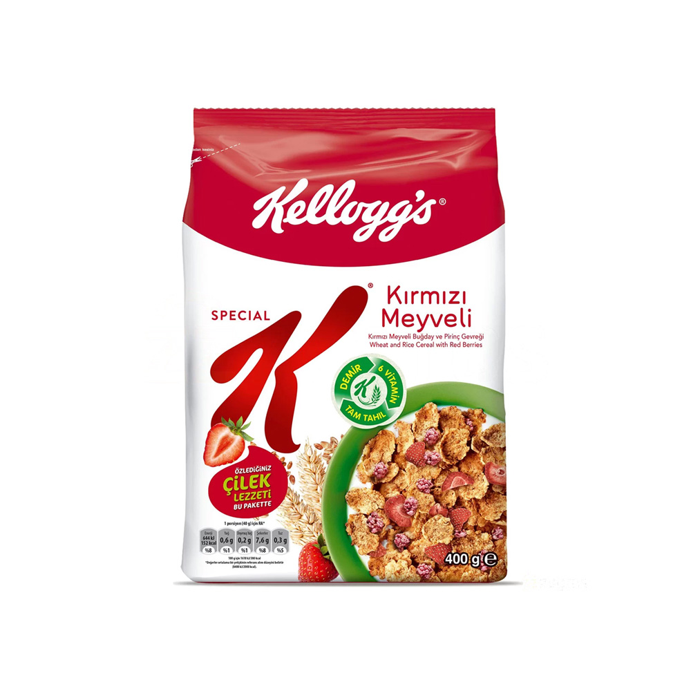 8690504271833 غلات صبحانه Kellaggs توت فرنگی وزن 400 گرم