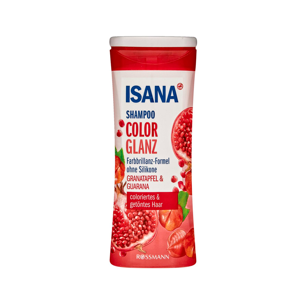 4305615566153 شامپو Isana انار حجم 300 میلی لیتر