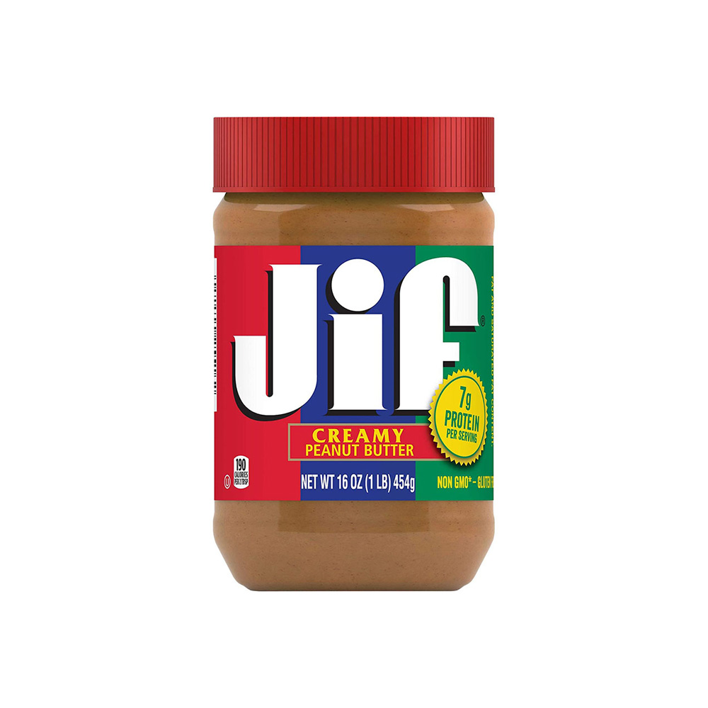 051500255162 کره بادام زمینی Jif مدل Creamy وزن 454 گرم