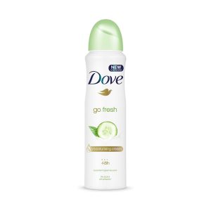 اسپری ضد تعریق Dove رایحه cucumber and green tea حجم 250 میلی لیتر