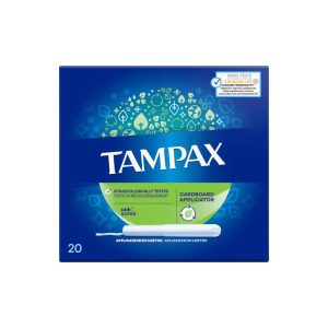 تامپون Tampax مدل PROTECTIVE SKIRT سایز متوسط بسته 20 عددی