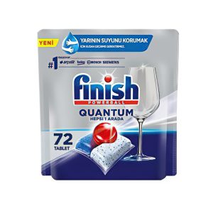 قرص ماشین ظرفشویی Finish مدل Quantum بسته 72 عددی