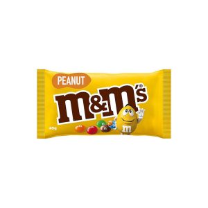 دراژه با مغز بادام زمینی M&M وزن 45 گرم