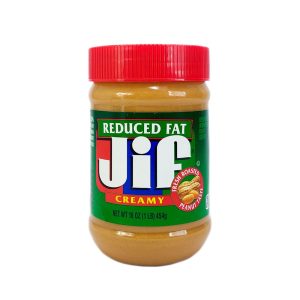 کره بادام زمينی جیف مدل Reduced Fat وزن 454 گرم