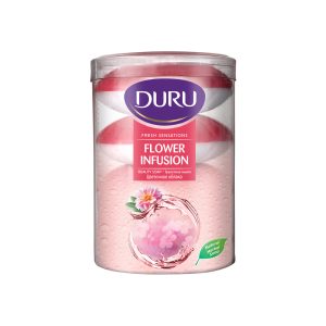 صابون دورو مدل Flower infusion وزن 100 گرم بسته 4 عددی