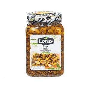 زیتون سبز گریل لوراس وزن 900 گرم