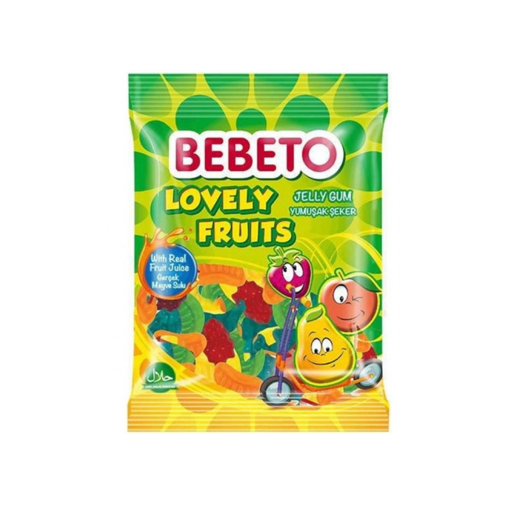 8690146658214 پاستیل لاولی فروت ببتو وزن 80 گرم