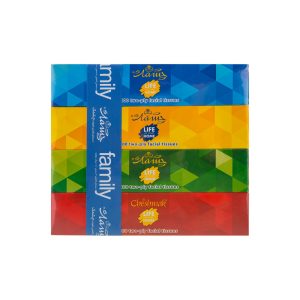 دستمال کاغذی چشمک بسته 4 عددی