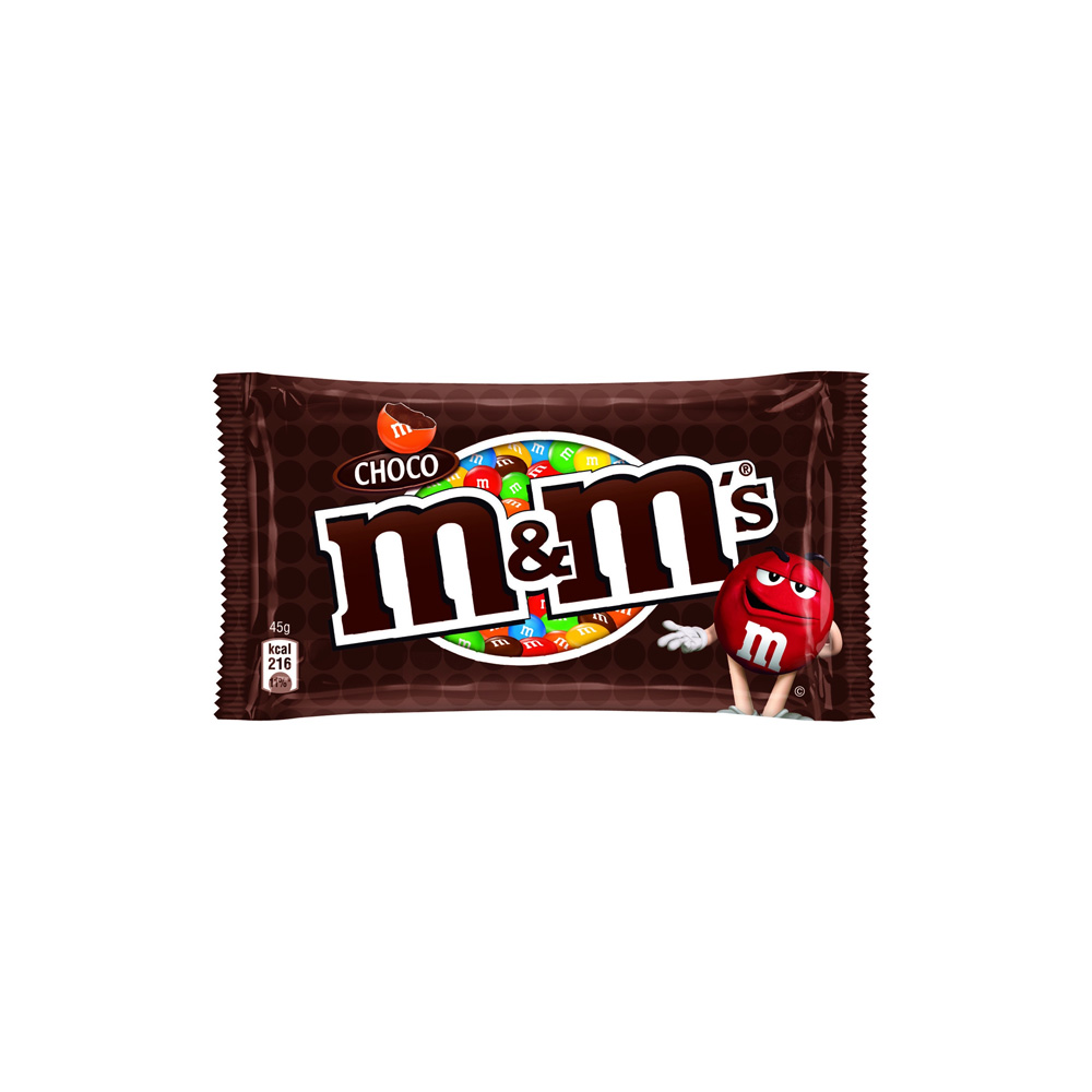 5900951140303 دراژه شکلاتی ام اند ام وزن 45 گرم