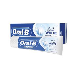 خمیردندان سفید کننده اورال بی مدل Extre Plus حجم 75 میلی لیتر