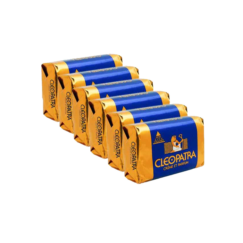 6281001819950 صابون کلوپاترا وزن 120 گرم بسته 6 عددی