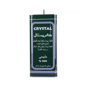 روغن زیتون و کانولا پخت و پز کریستال اسپانیایی حجم 4 لیتر