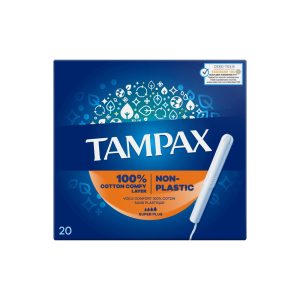 تامپون بهداشتی تامپکس مدل Super Plus بسته 20 عددی