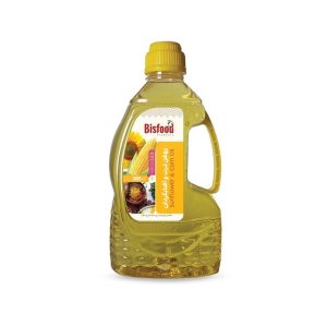 روغن مخلوط ذرت و آفتابگردان بيسفود حجم 1800 ميلی لیتر