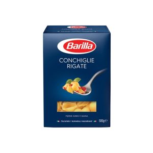 ماکارونی باریلا مدل Conchiglie Rigate وزن 500 گرم