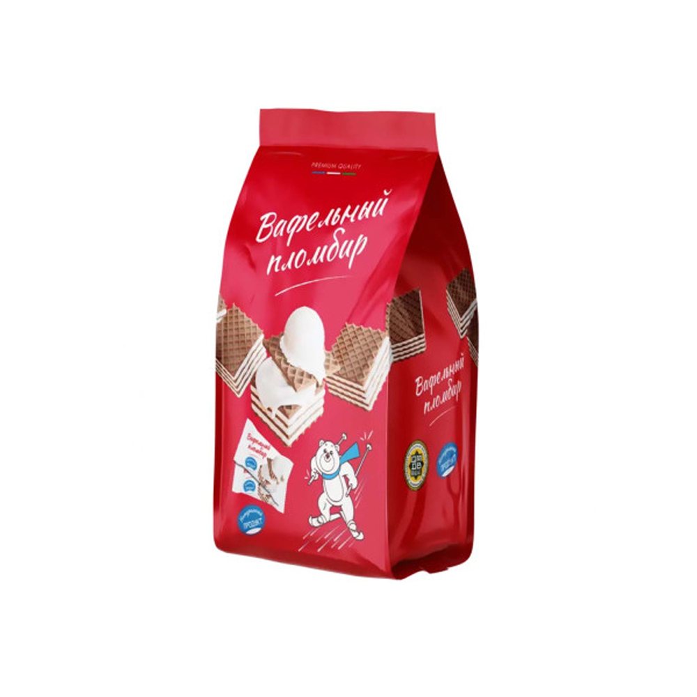 4780111073877 ويفر روس بستنی شکلاتی قرمز وزن 400 گرم