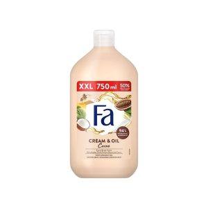 شامپو بدن فا مدل Cream & Oil Cacao حجم 750 میلی لیتر