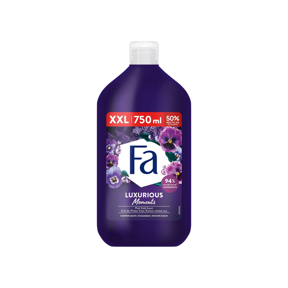 5201143729000 شامپو بدن فا مدل Luxurious Moments حجم 750 میلی لیتر