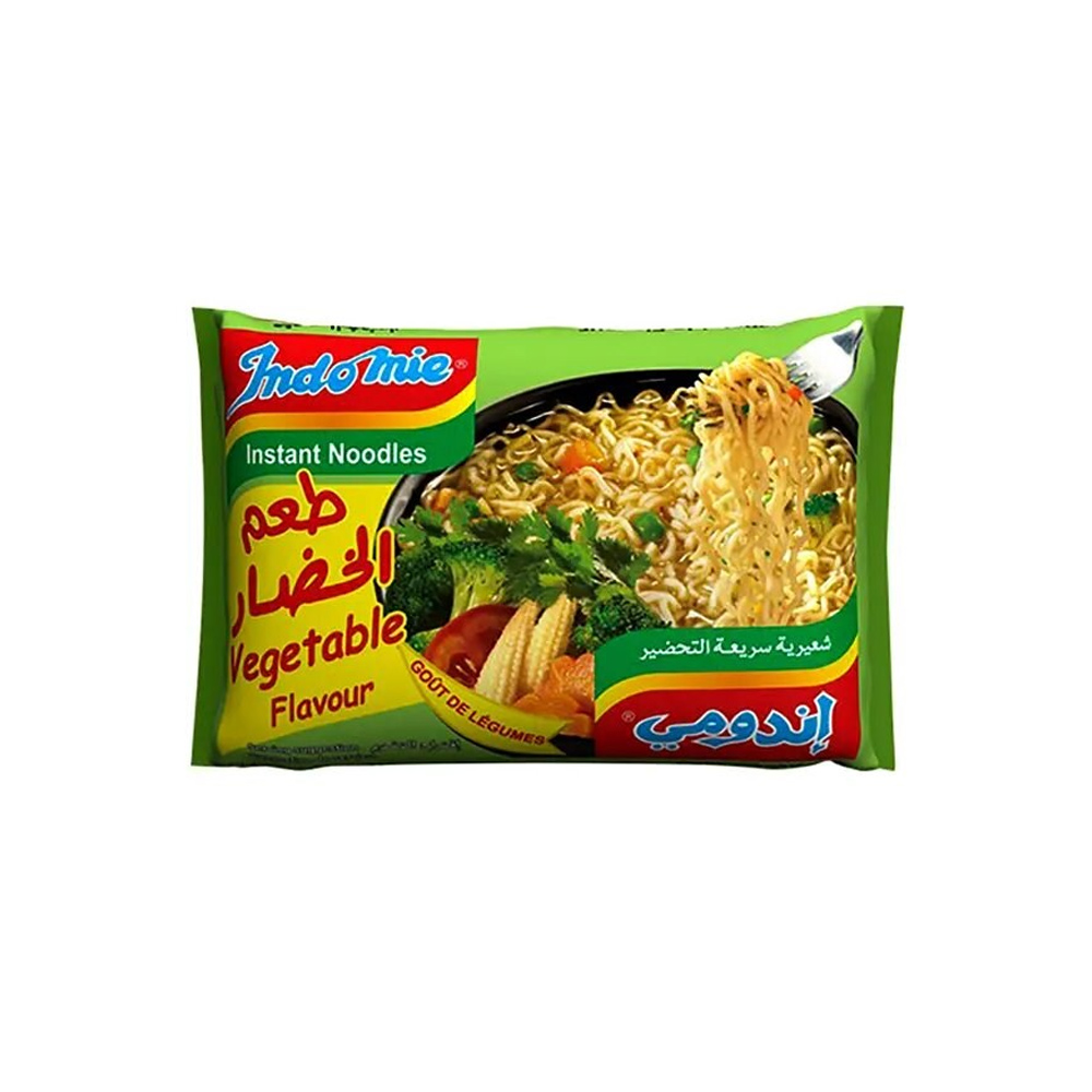 5285000395164 نودل اندمی طعم سبزیجات وزن 75 گرم