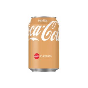 نوشابه کوکاکولا طعم وانیل حجم 330 میلی لیتر