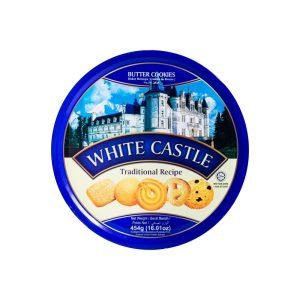 بیسکوییت کره ای کادویی مدل قلعه سفید وزن 230 گرم