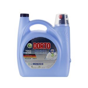 مایع ظرفشویی دورتو رایحه لیمو حجم 3750 میلی لیتر