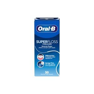 نخ دندان اورال بی Super Floss طول 50 متر